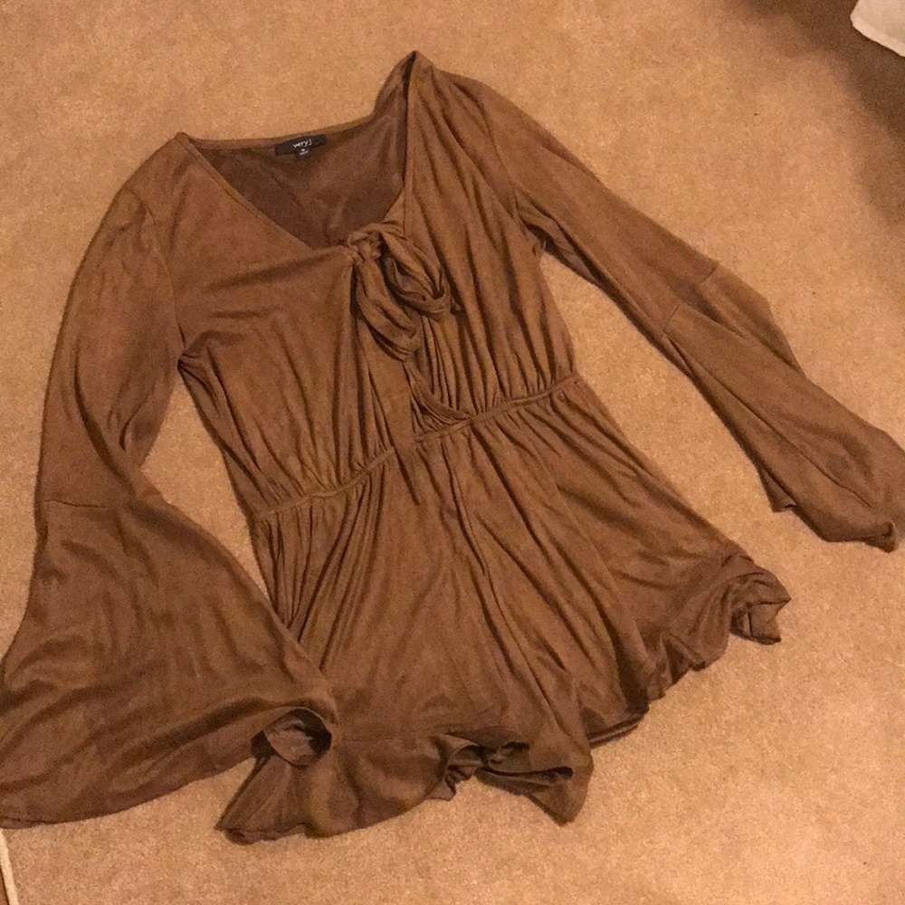 Suede ROMPER - Picture 2 of 4